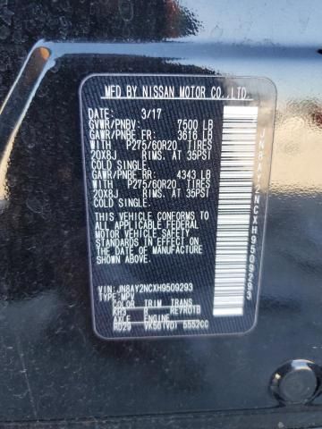 2017 Nissan Armada SV