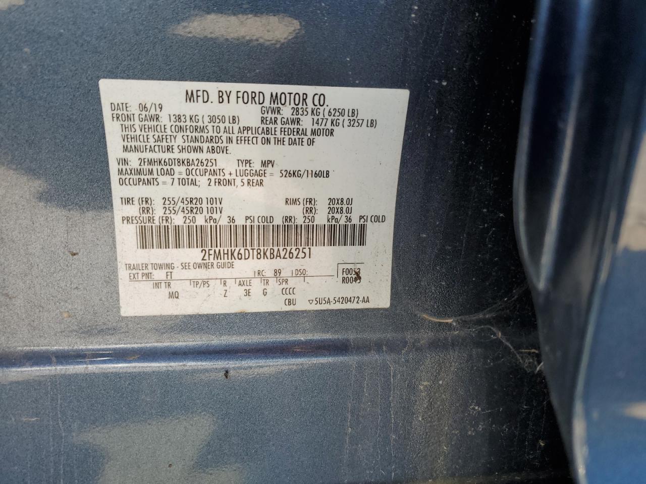 2019 Ford Flex Limited
