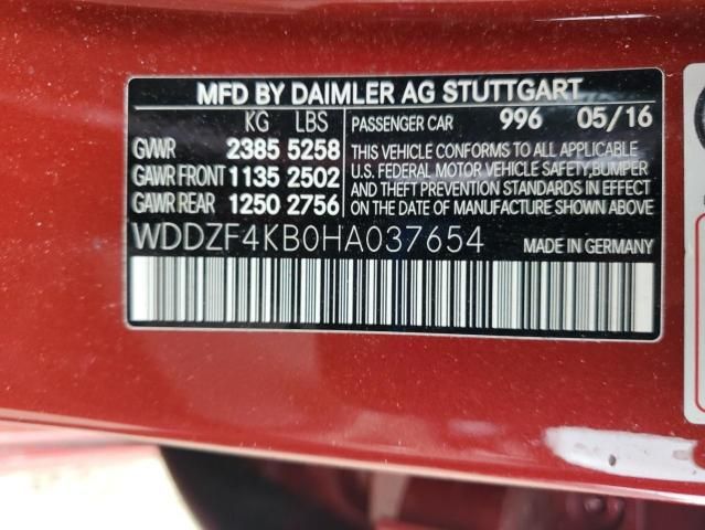 2017 Mercedes-Benz E 300 4matic