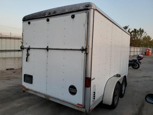 2008 Wells Cargo CW1422-102 Enclosed Cargo Trailer