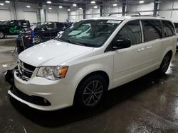 Salvage cars for sale from Copart Ham Lake, MN: 2017 Dodge Grand Caravan sxt