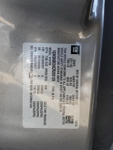 2012 Chevrolet Tahoe K1500 lt