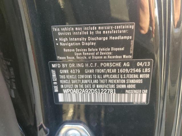 2013 Porsche 911 Carrera s