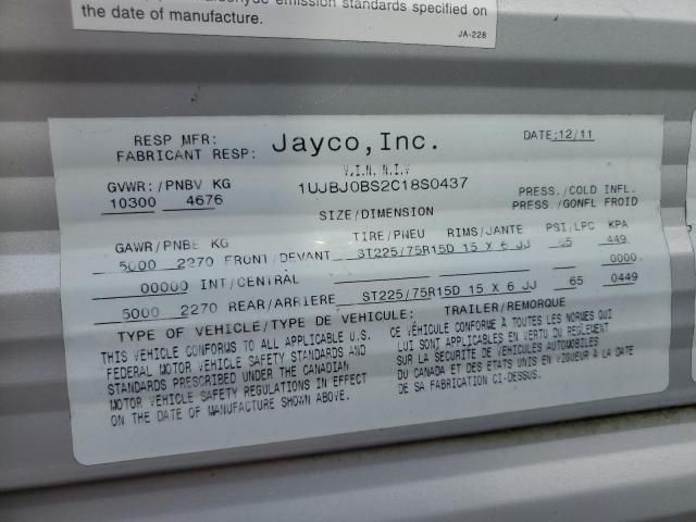 2012 Jaco Jay Flight Trailer