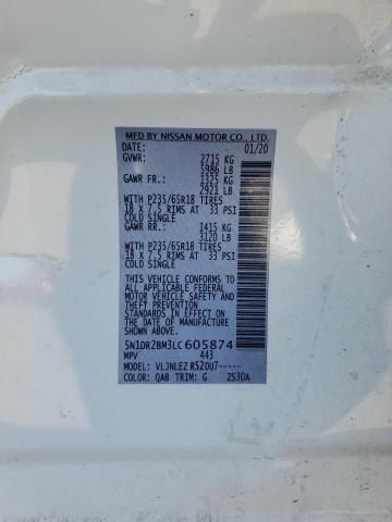 2020 Nissan Pathfinder sv