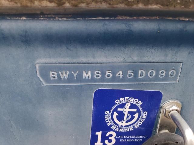 1990 Blue Water Boat