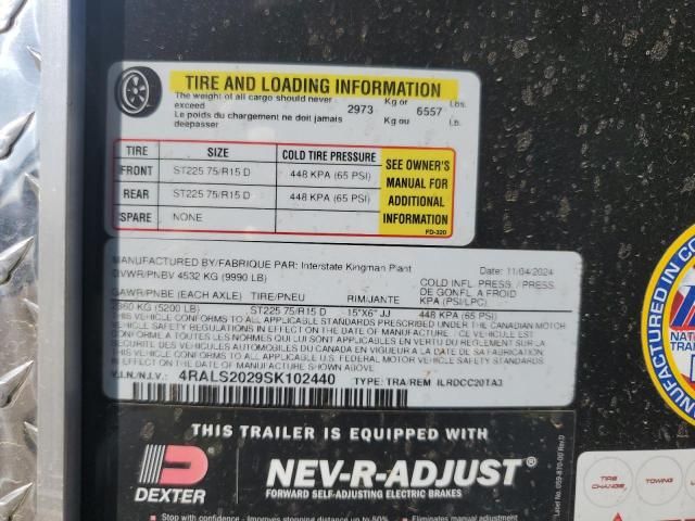 2025 Interstate ILRDCC20TA3 Enclosed Cargo Trailer