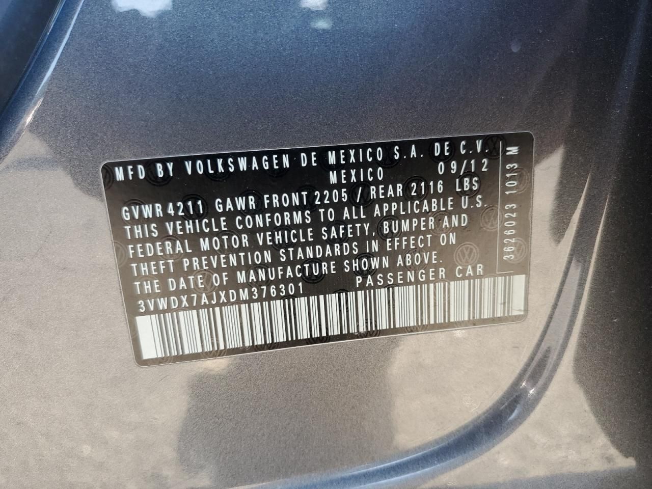 2013 Volkswagen Jetta se