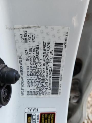 2016 Honda CR-V EXL