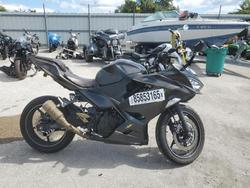 Salvage cars for sale from Copart Orlando, FL: 2023 Kawasaki EX400