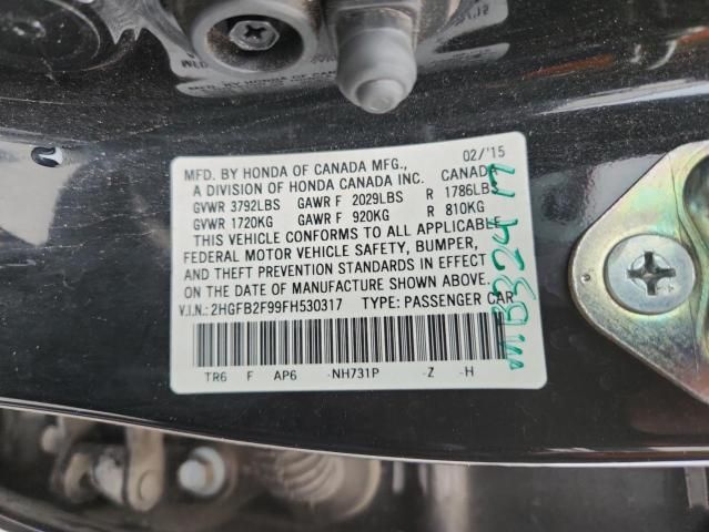 2015 Honda Civic exl