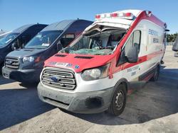 Ford salvage cars for sale: 2018 Ford Transit T-350
