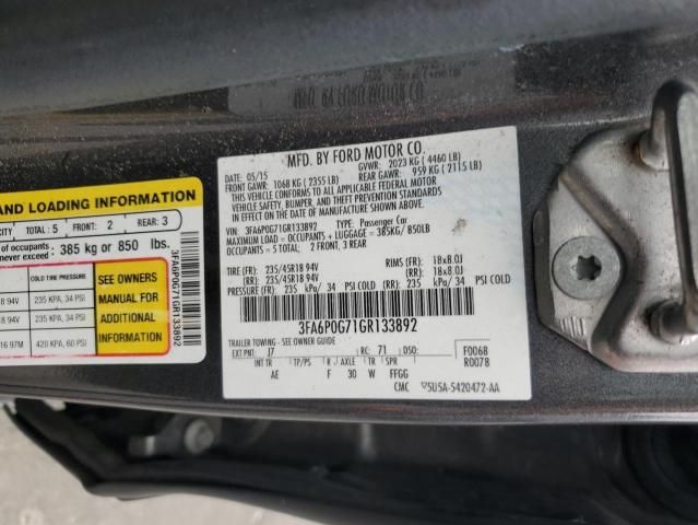 2016 Ford Fusion S