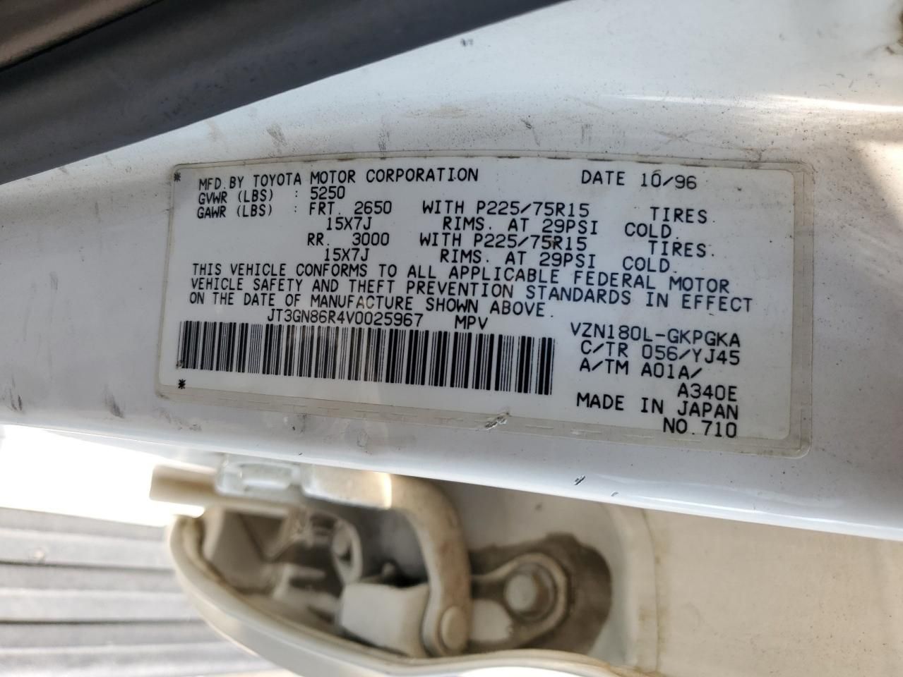 1997 Toyota 4runner SR5