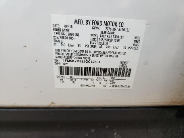 2018 Ford Explorer XLT