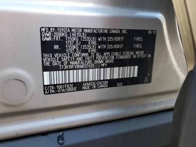 2019 Toyota Rav4 LE