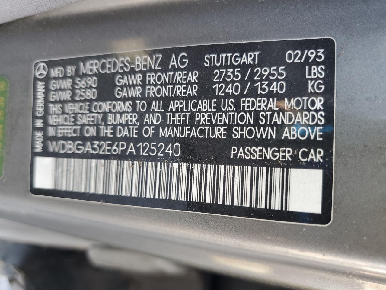 1993 Mercedes-Benz 300 se