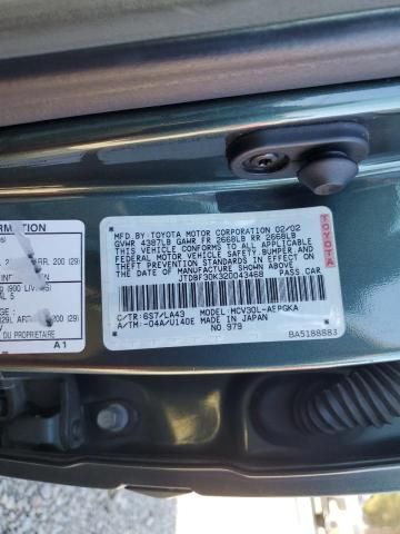 2002 Toyota Camry LE