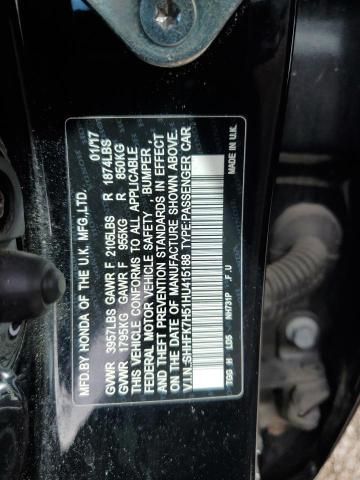 2017 Honda Civic EX