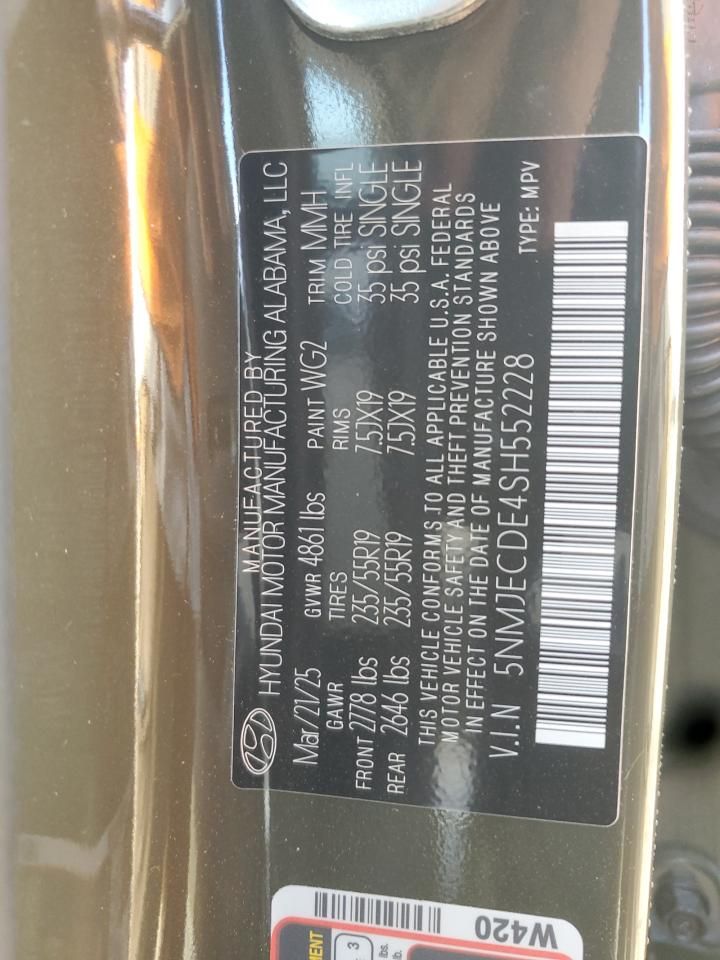 2025 Hyundai Tucson Limited