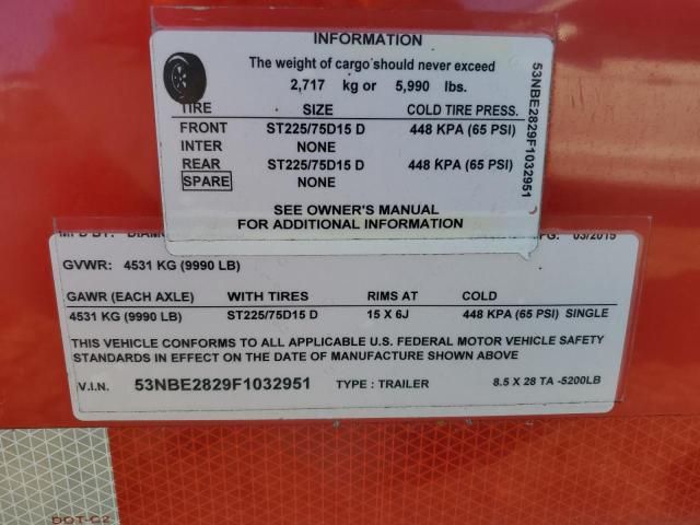 2015 Diamond Enclosed