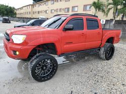 Salvage trucks for sale at Opa Locka, FL auction: 2008 Toyota Tacoma Double Cab Prerunner