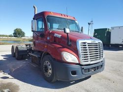 Salvage trucks for sale at Dyer, IN auction: 2015 Freightliner Cascadia 113