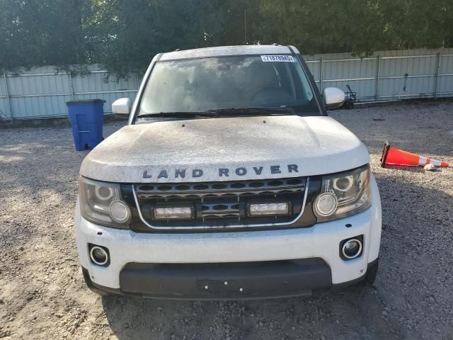 2016 Land Rover LR4 HSE