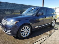 Vehiculos salvage en venta de Copart Woodhaven, MI: 2016 Land Rover Range Rover HSE