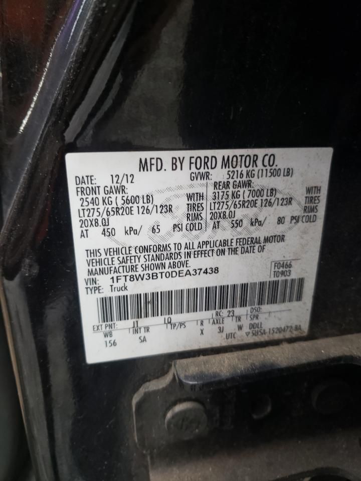 2013 Ford F350 Super Duty