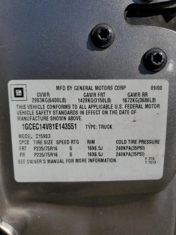 2001 Chevrolet Silverado C1500