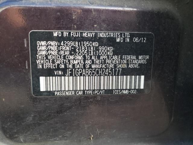 2012 Subaru Impreza Premium