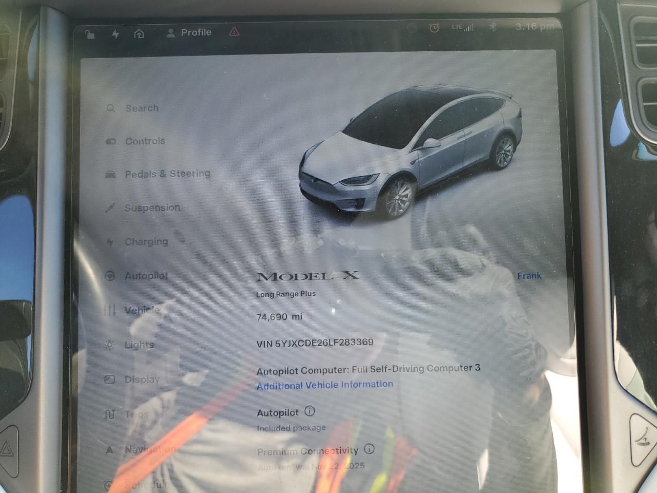 2020 Tesla Model x