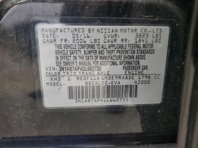 2016 Nissan Sentra S