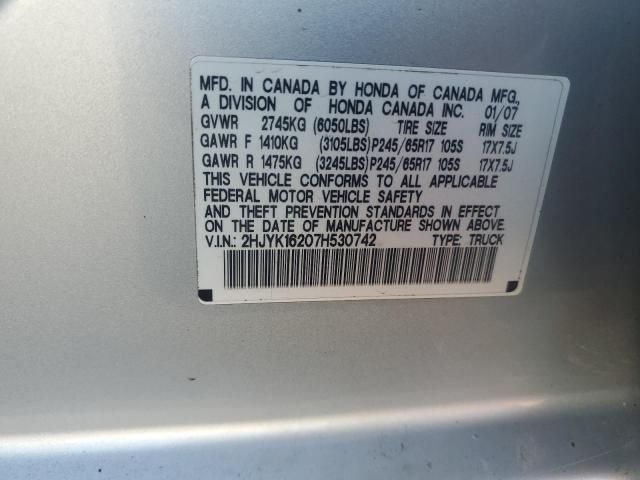 2007 Honda Ridgeline RT