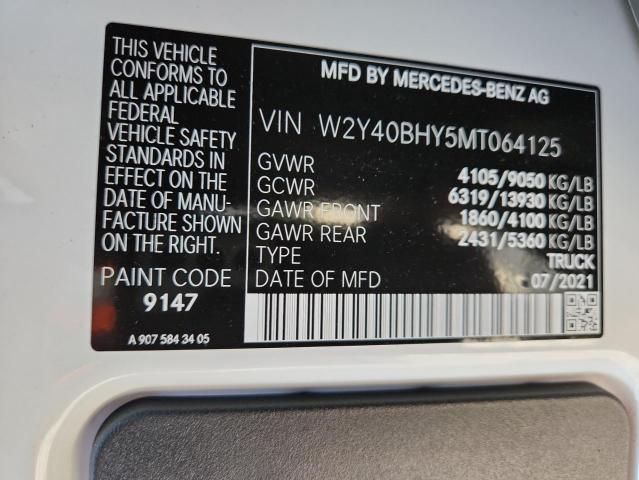 2021 Freightliner Sprinter 2500