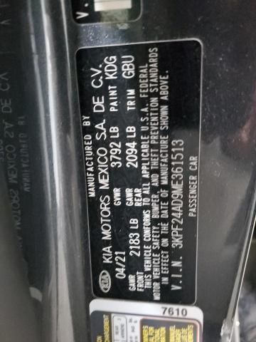 2021 KIA Forte FE