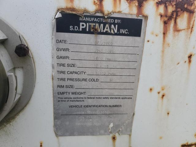 2000 Others 2000 S.d.pitman Utility Trailer