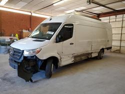 Salvage trucks for sale at Ebensburg, PA auction: 2024 Mercedes-Benz Sprinter 3500
