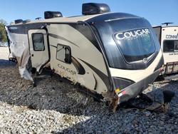 Salvage trucks for sale at Montgomery, AL auction: 2019 Keystone Cougar Camper