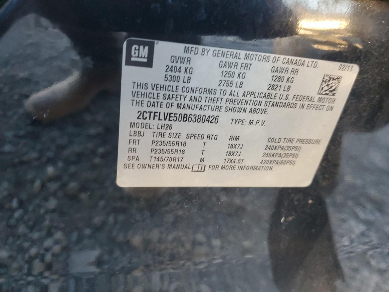 2011 GMC Terrain slt