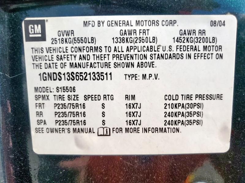 2005 Chevrolet Trailblazer LS