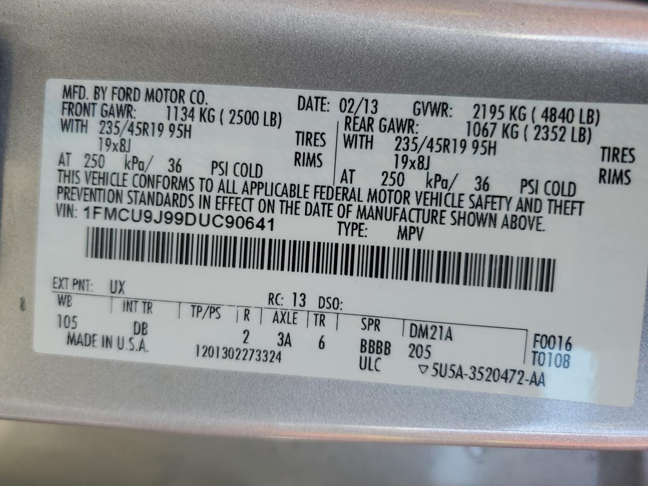 2013 Ford Escape Titanium