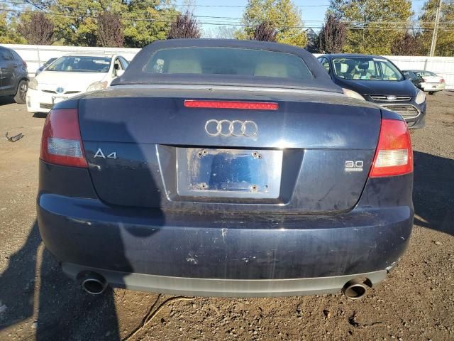 2006 Audi A4 S-LINE 3.0 Quattro