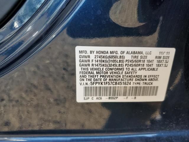 2012 Honda Ridgeline RTL