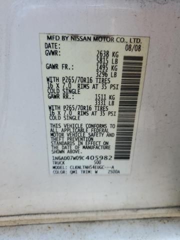 2009 Nissan Frontier Crew Cab SE