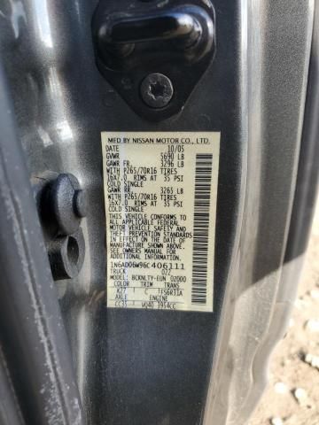 2006 Nissan Frontier King Cab LE
