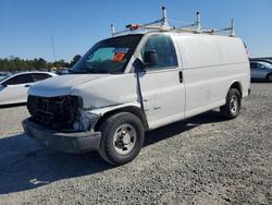 Salvage trucks for sale at Lumberton, NC auction: 2012 Chevrolet Express G2500