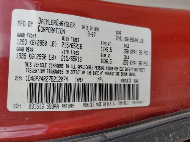 2007 Dodge Grand Caravan SE