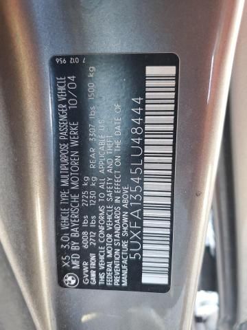 2005 BMW X5 3.0I